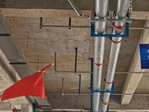 宁陕管廊支架的安装方法